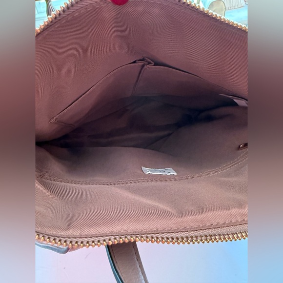 A New Day Modern Soft Mid-Size Backpack Taupe - Picture 5 of 7